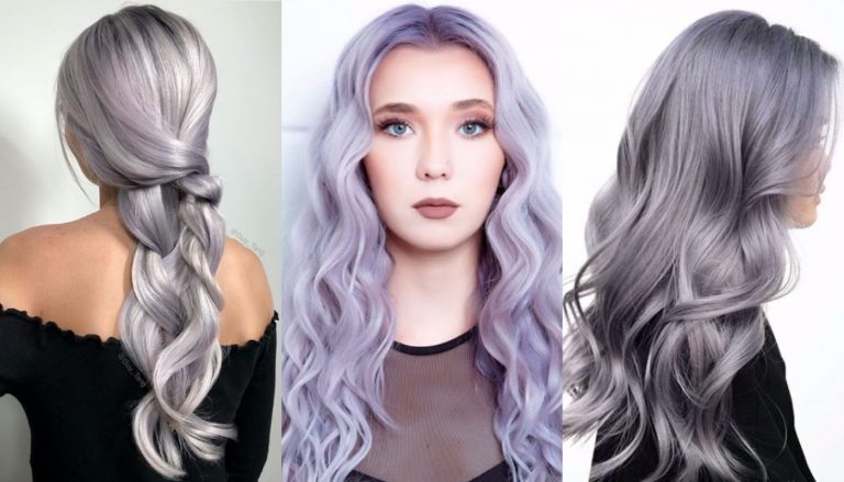 collage lavender gray